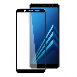POWERTECH Tempered Glass 5D Full Glue για Samsung A6 Plus 2018, Black TGC-0227