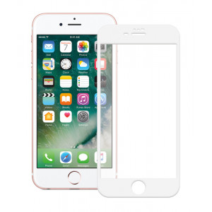 POWERTECH Tempered Glass 5D Full Glue για iPhone 7 Plus, White TGC-0232