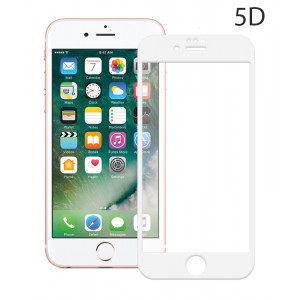 POWERTECH Tempered Glass 5D Full Glue για iPhone 6, White TGC-0263