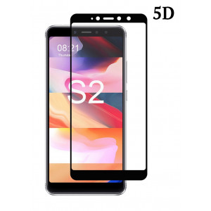 POWERTECH Tempered Glass 5D Full Glue για Xiaomi S2 Qualcomm, μαύρο TGC-0305