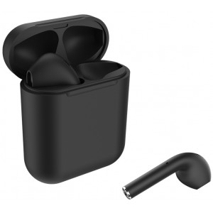 CELEBRAT earphones W10, true wireless, με θήκη φόρτισης, μαύρα TWS-W10-BK