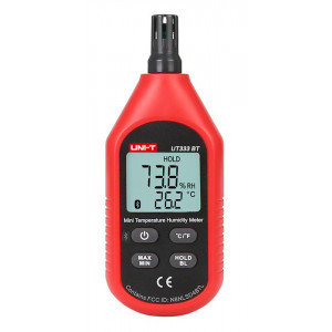 UNI-T ψηφιακό θερμόμετρο & υγρασιόμετρο UT333BT, Bluetooth UT333BT