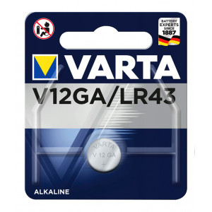 VARTA αλκαλική μπαταρία LR43, 1.5V, 1τμχ V12GA-LR43