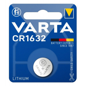 VARTA μπαταρία λιθίου CR1632, 3V, 1τμχ VCR1632