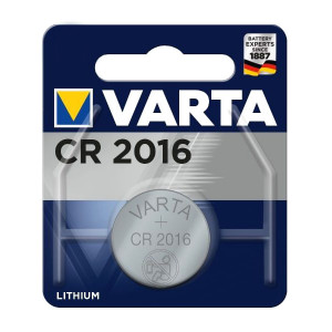 VARTA μπαταρία λιθίου CR2016, 3V, 1τμχ VCR2016