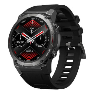 ZEBLAZE smartwatch Vibe 7 Pro, 1.43 AMOLED, ηχείο & mic, 3 ATM, μαύρο VIBE7PRO-BK