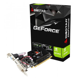 BIOSTAR VGA GeForce G210 VN2103NHG6, GDDR3 1GB, 64bit VN2103NHG6-TBARL-BS2