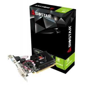 BIOSTAR VGA GeForce GT610 VN6103THX6, DDR3 2GB, 64bit VN6103THX6-TBARL-BS2