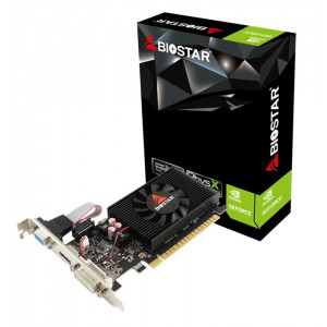 BIOSTAR VGA NVIDIA GeForce GT710 VN7103THX6 Low Profile, DDR3 2GB, 64bit VN7103THX6-TBBRL-BS2