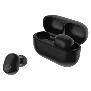 CELEBRAT earphones με θήκη φόρτισης W7, True Wireless, μαύρα W7-BK