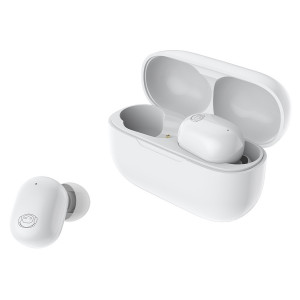 CELEBRAT earphones με θήκη φόρτισης W7, True Wireless, λευκά W7-WH