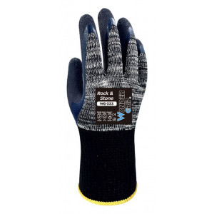 WONDER GRIP αντιολισθητικά γάντια εργασίας Rock & Stone, 10/XL, γκρι WG-333-10XL
