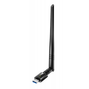 CUDY ασύρματος USB αντάπτορας WU1400, AC1300 13000Mbps, dual band Wi-Fi WU1400
