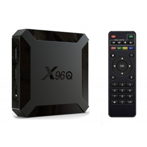 Smart TV Box X96Q, 4K, H.265, H313, 2/16GB, WiFi 2.4GHz, Android 10 X96Q