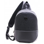ARCTIC HUNTER τσάντα Crossbody XB00050-BK, tablet, αδιάβροχη, μαύρη XB00050-BK