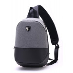 ARCTIC HUNTER τσάντα Crossbody XB00050-LG, tablet, αδιάβροχη, γκρι XB00050-LG