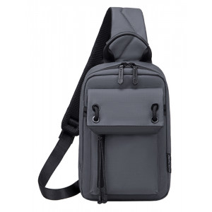 ARCTIC HUNTER τσάντα Crossbody XB00526 με θήκη tablet, 3L, γκρι XB00526-GY