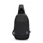 ARCTIC HUNTER τσάντα Crossbody XB0060-BK, αδιάβροχη, μαύρη XB0060-BK