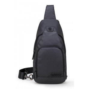 ARCTIC HUNTER τσάντα Crossbody XB13005, 4L, αδιάβροχη, μαύρη XB13005-BK