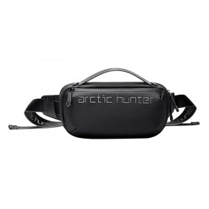 ARCTIC HUNTER τσάντα μέσης Y00020, αδιάβροχη, μαύρη Y00020-BK