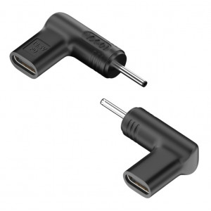 POWERTECH αντάπτορας τροφοδοσίας YX-01, USB-C σε Samsung 3x1.1mm, μαύρος YX-01