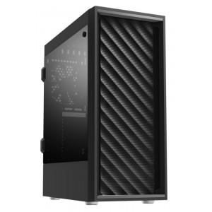 ZALMAN PC case T7, mid tower, 384x202x438mm, 2x fan, διάφανο πλαϊνό ZM-T7