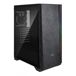 ZALMAN PC case Z3 NEO, mid tower, 410x210x480mm, 2x fan, διάφανο πλαϊνό ZM-Z3-NEO