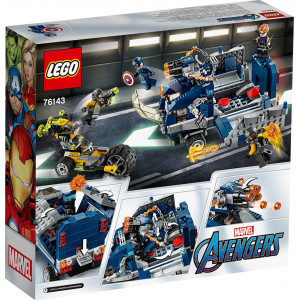LEGO SUPER HEROES AVENGER TRUCK TAKE-DOWN 76143