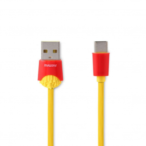 REMAX Charging Cable Remax TYPE-C 1m Chips Yellow RC-114