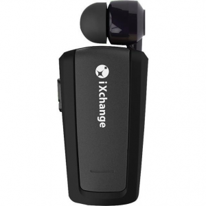 IXCHANGE Retractable Bluetooth Mini Headset iXchange UA25XB Black