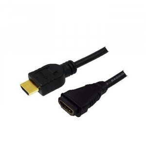 Cable HDMI M/F 2m Bulk Logilink CH0056