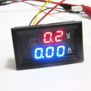  100A Voltmeter Ammeter LED Dual Digital Volt Amp Meter Gauge
