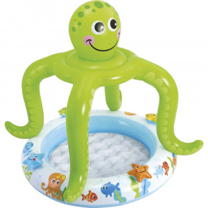 BABY SWIMMING POOL - SMILLING OCTUPUS SHADE BABY POOL 57115
