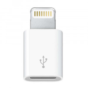 Charge Adaptor Apple iPhone, iPad, iPod Lightning to Micro USB MD820 Original Bulk 03321