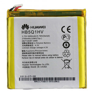 Battery Huawei HB5Q1HV for Ascend P1 XL U9200E Original Bulk 05912