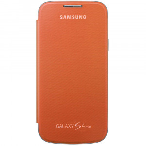 Book Case Samsung EF-FI919BOEGWW for i9190/i9195 Galaxy S4 Mini Orange Bulk 07797