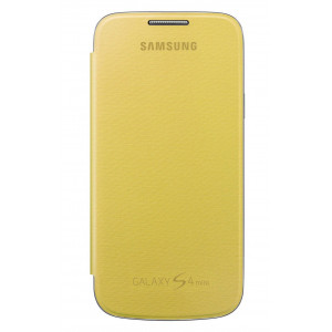 Book Case Samsung EF-FI919BYEGWW for i9190/i9195 Galaxy S4 Mini Yellow Bulk 07799