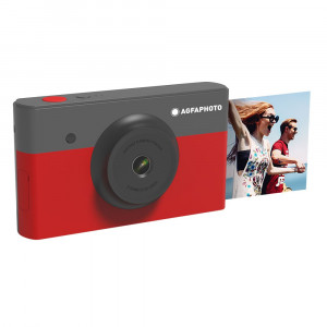 Φωτογραφική Μηχανή Agfa Mini Shot 2X3 Κόκκινη 10MP Bluetooth LCD 1.77 και Τεχνολογία 4PASS 192143000891