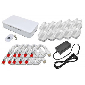 Mobile - Tablet Security Alarm 10 Ports ME1010 Table Mounting 20080