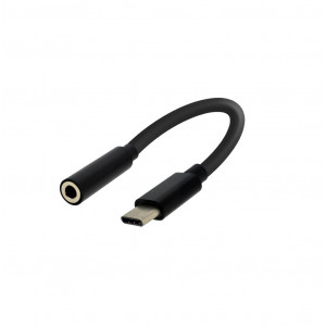 Αντάπτορας USB Type-C σε 3.5 mm Θηλυκό Μαύρο 23282
