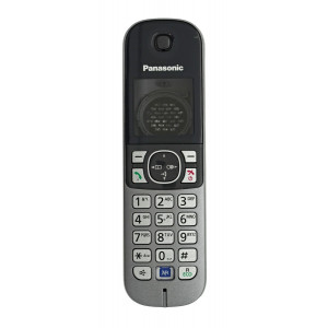 Housing Ακουστικού για Panasonic KX-TG6811 Ασημί Bulk 28671