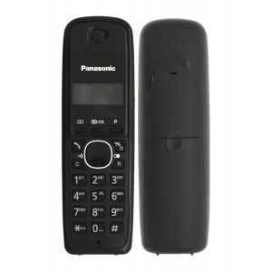 Housing Ακουστικού για Panasonic KX-TG1611 Μαύρο Bulk 28746