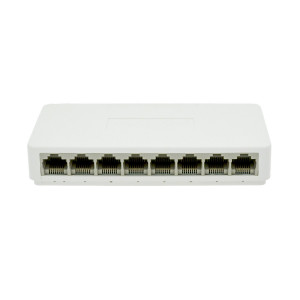 Ethernet Switch Tengfei HC-F1008S 8*10/100Mbps 8 Port Λευκό 5V 100mA 30049