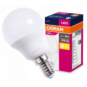 Λάμπα LED Osram E14 5.5W 470 Lumen 230V 50Hz A+ 2700K Σχήμα Bulb 4058075147898