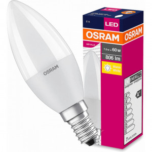 Λάμπα LED Osram E14 7.5W 806 Lumen 230V 50Hz A+ 2700K Σχήμα Candle 4058075152915