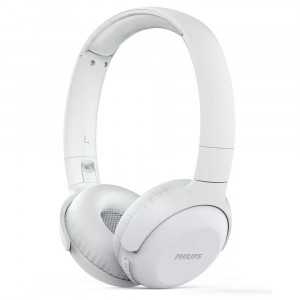 Bluetooth Ακουστικά Stereo Philips On-Ear TAUH202WT/00 Λευκό με Μικρόφωνο για Κινητά Τηλέφωνακαι Συσκευές Ήχου 4895229100510