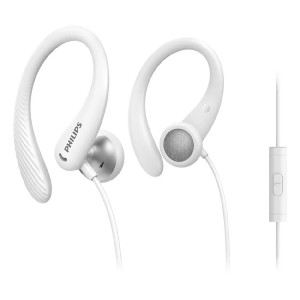 Hands Free Philips In-Ear HS Stereo 3.5mm TAA1105WT/00 Λευκό με Πλήκτρο Απάντησης και Μικρόφωνο 4895229110458