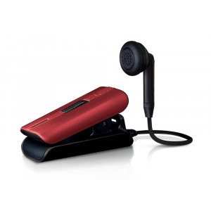 Bluetooth hands free Vieox Venturer V301 with Flat Cable and Vibra Red 4897060540074