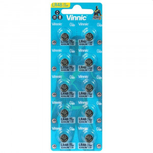 Buttoncell Vinnic L754F AG5 LR48 Τεμ. 10 4898338007725