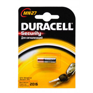 Battery Αlkaline Security Duracell 12V size MN27 Pcs. 1 5000394023352